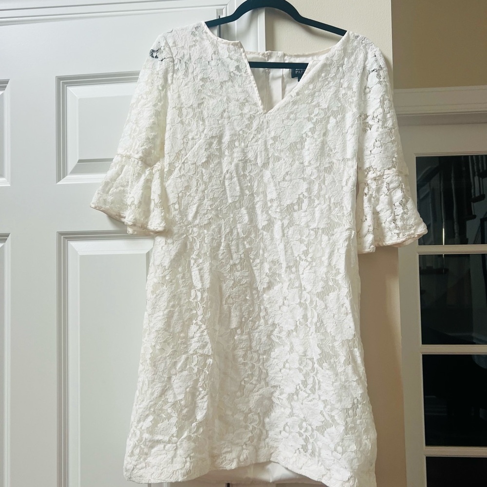 Adrianna Papell Ivory Dress size 8 - Picture 8 of 9